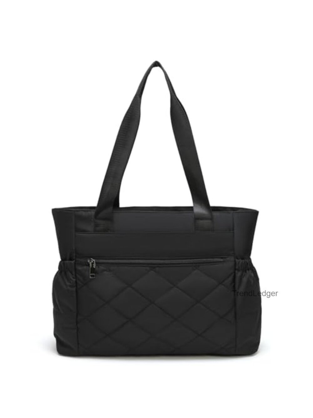 Large Convertible Hobo Tote Shoulder Crossbody Bag Quilted Polyester Commute